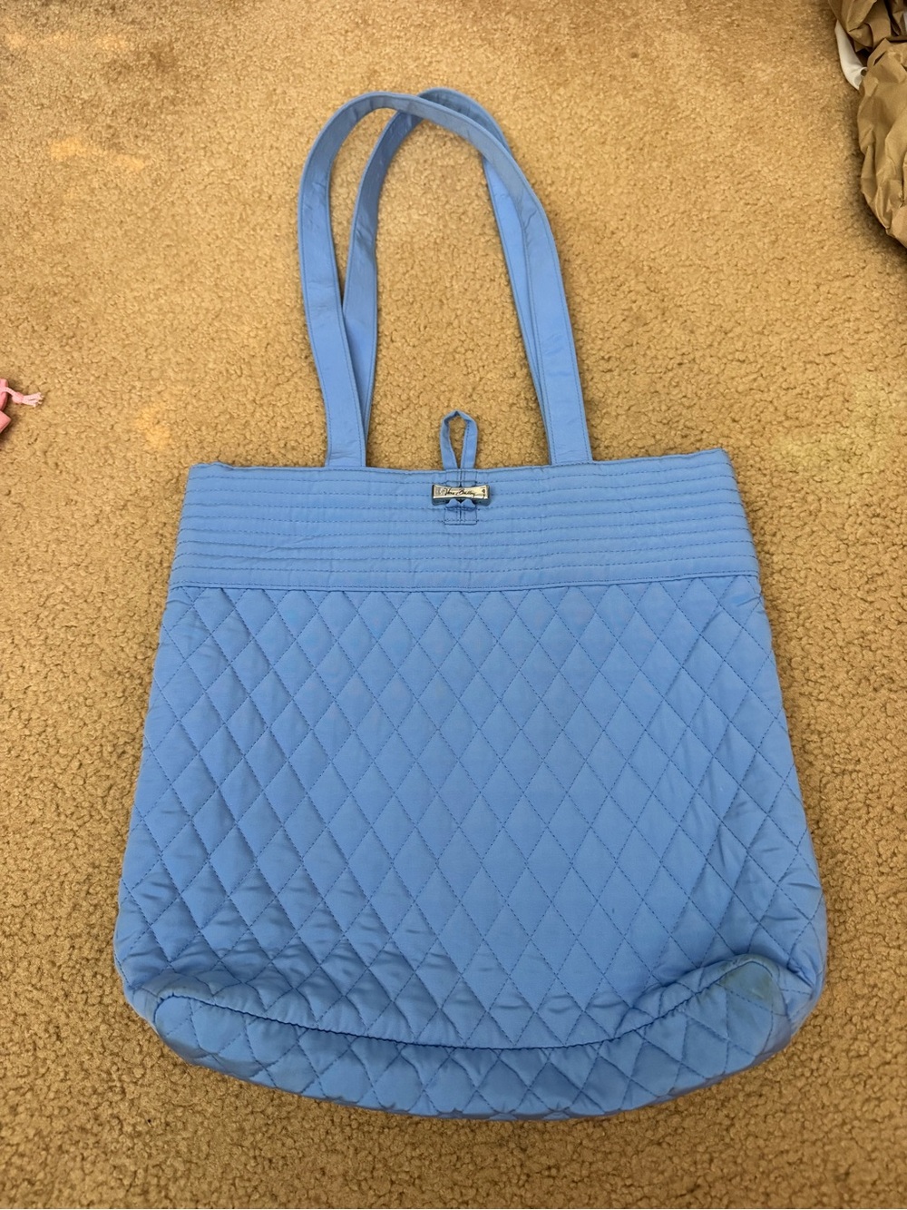 Vera Bradley blue tote bag